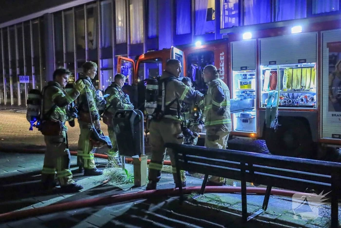 Europahuis korte tijd ontruimd vanwege brand