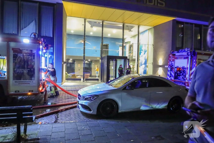 Europahuis korte tijd ontruimd vanwege brand