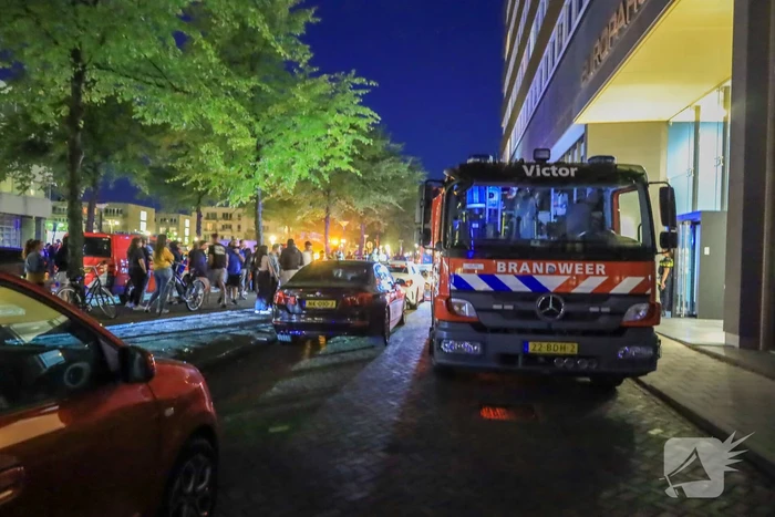 Europahuis korte tijd ontruimd vanwege brand