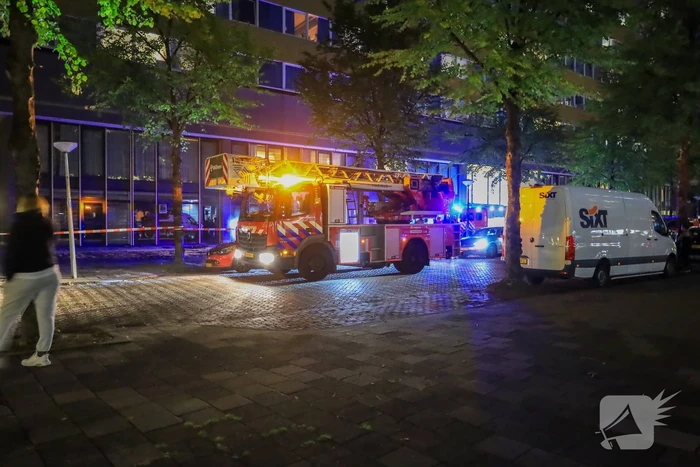 Europahuis korte tijd ontruimd vanwege brand