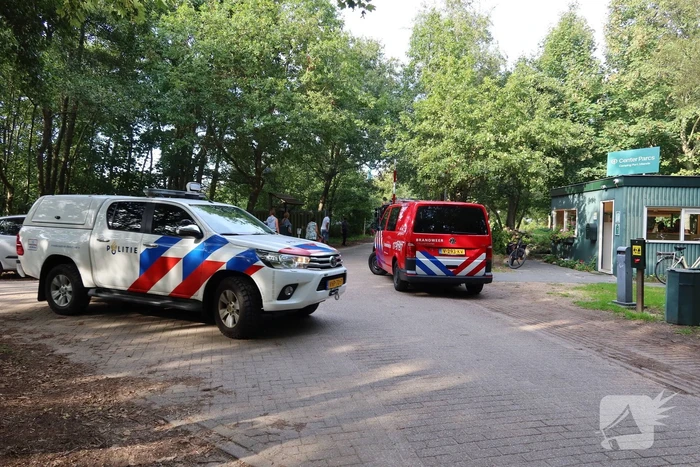 Onderzoek naar mogelijke gaslekkage op vakantiepark
