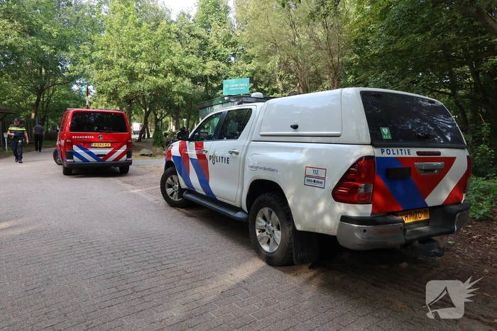 Onderzoek naar mogelijke gaslekkage op vakantiepark