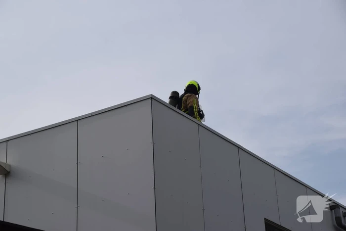 Brandweer inzet vanwege verbranden karton