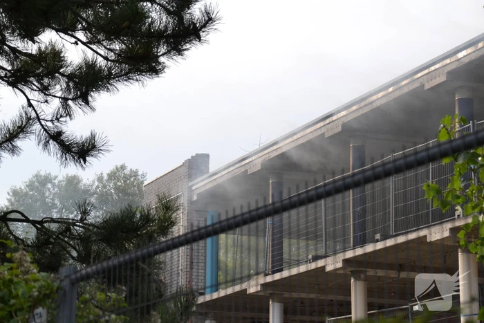 Rookontwikkeling bij brand in leegstaand pand