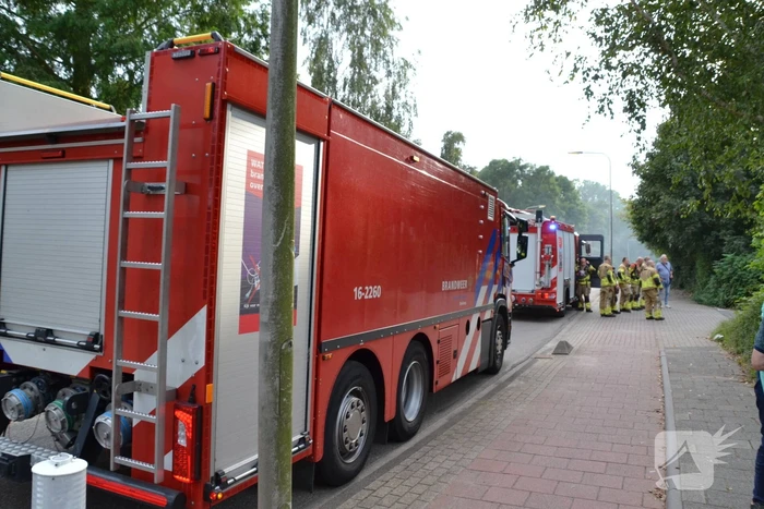 Rookontwikkeling bij brand in leegstaand pand