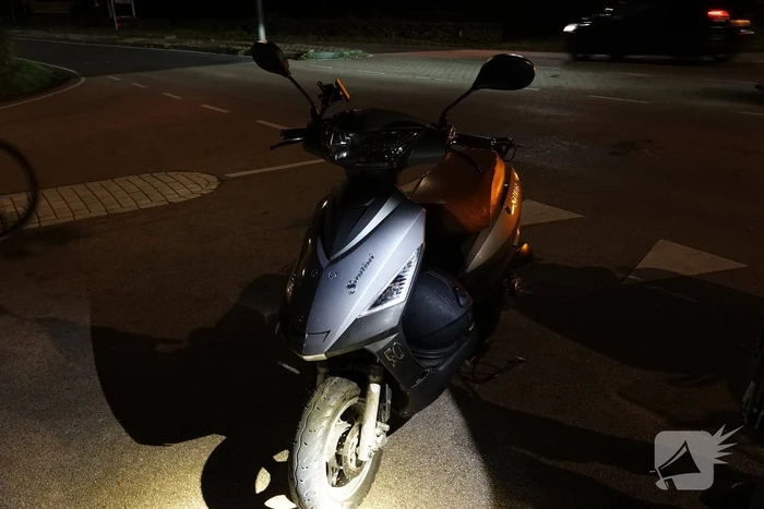 Scooterrijder gewond bij aanrijding in Hardenberg