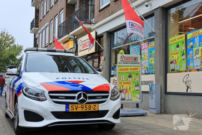 Burgernet ingezet na overval op drankzaak