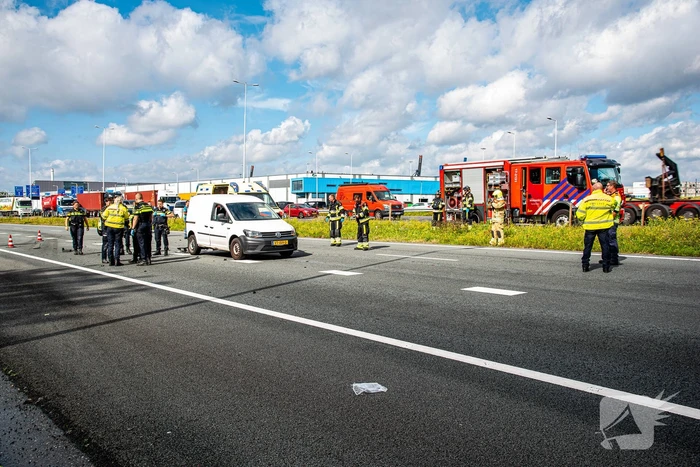 ongeval rijksweg a15 r 52,4 x pernis rotterdam