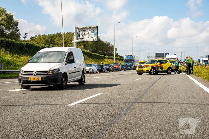 Slachtoffer gereanimeerd na ongeval op snelweg