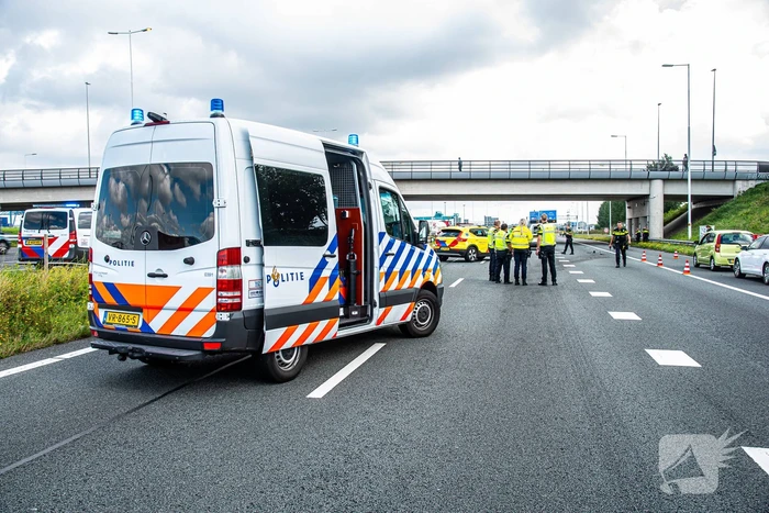 Slachtoffer gereanimeerd na ongeval op snelweg