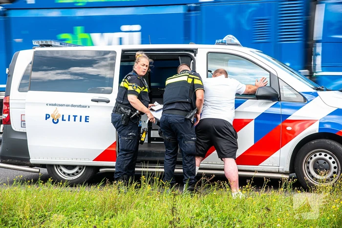 Slachtoffer gereanimeerd na ongeval op snelweg