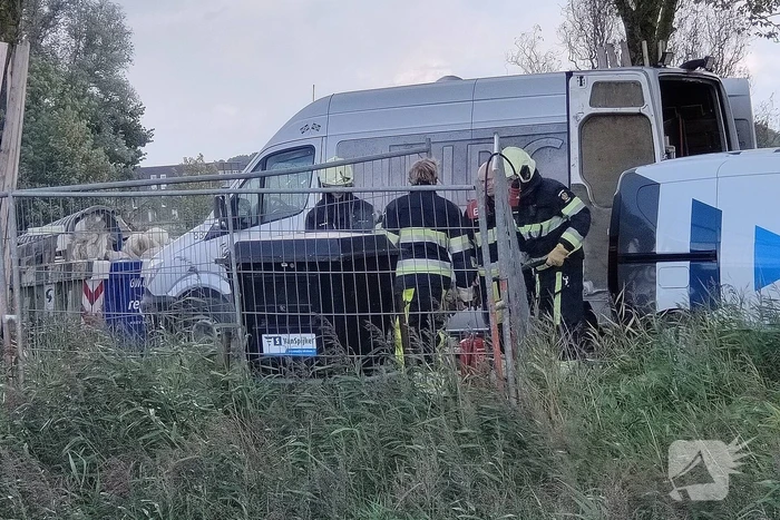 Brand in stroomverdeelkast
