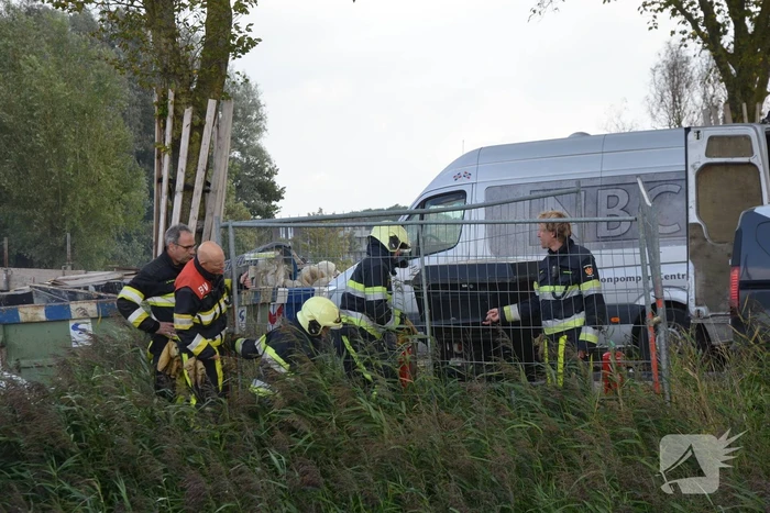 Brand in stroomverdeelkast