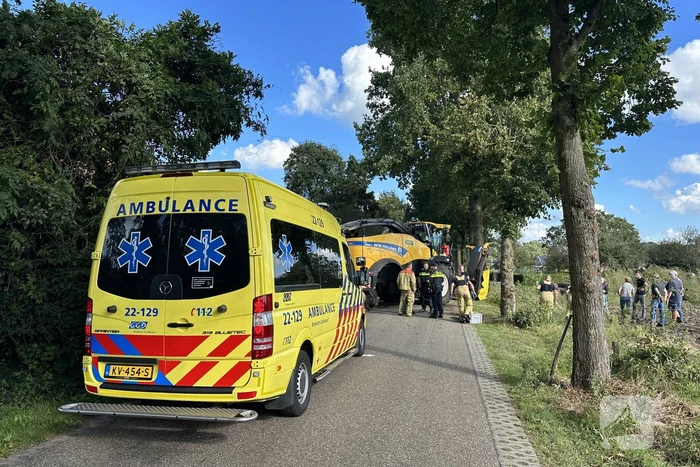 Persoon ernstig gewond bij ongeval met landbouwvoertuig
