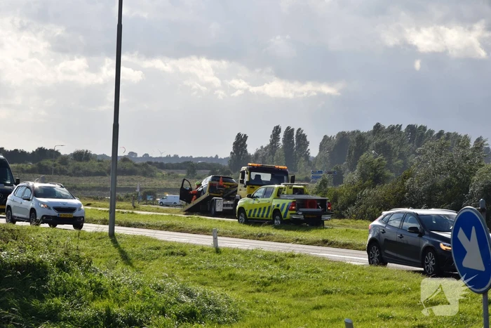 Rijksweg langere tijd afgesloten vanwege ongeval