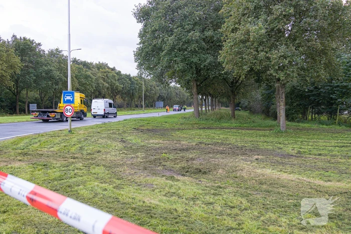 Persoon overleden bij eenzijdig ongeval
