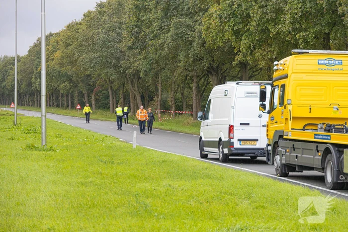 Persoon overleden bij eenzijdig ongeval