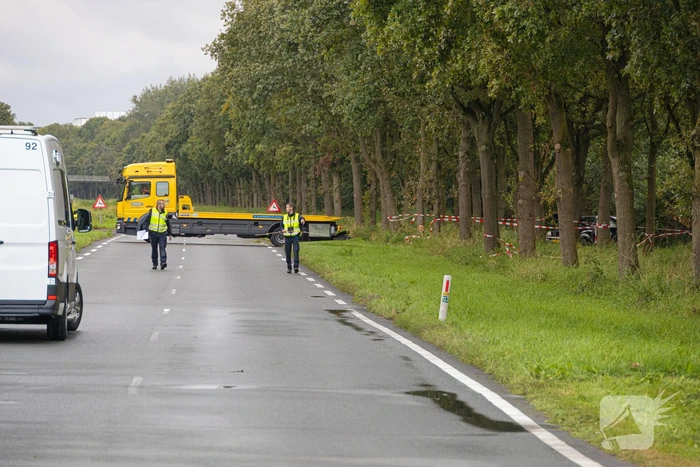 Persoon overleden bij eenzijdig ongeval