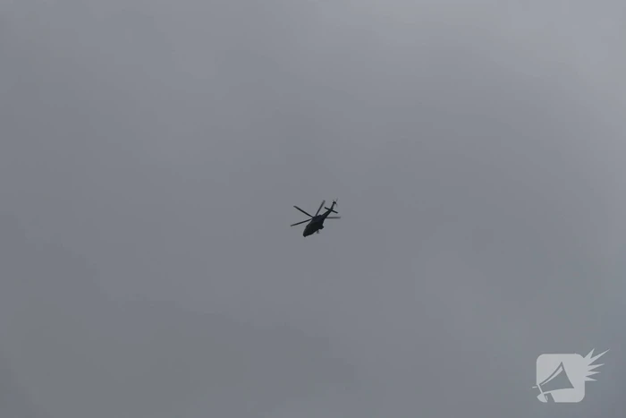 Grote zwarte rookwolken bij industriebrand