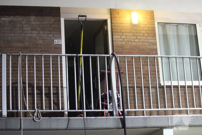 Uitslaande woningbrand snel onder controle
