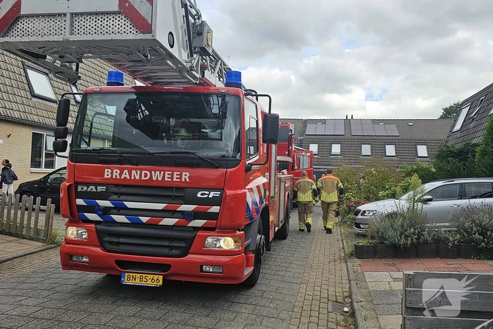Halogeenlamp veroorzaakt brand