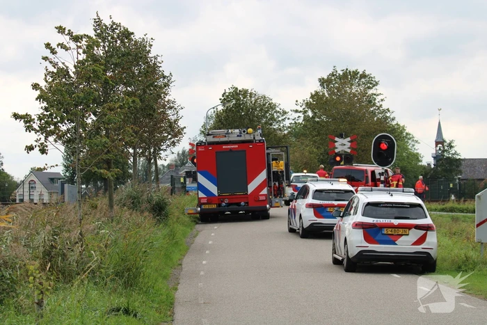 Treinverkeer gestremd vanwege ongeval