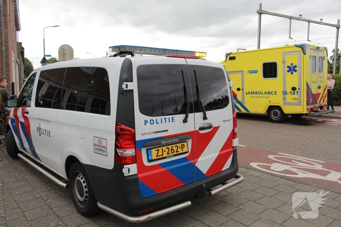 Fietser in botsing met automobilist