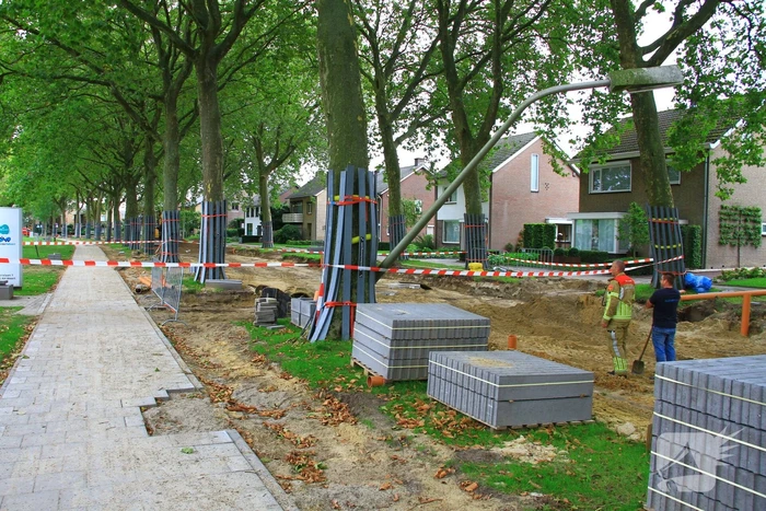Flinke gaslekkage door werkzaamheden
