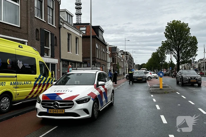 Fietser gewond bij botsing met automobilist