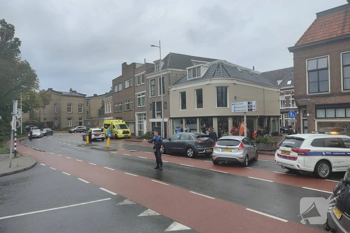 Fietser gewond bij botsing met automobilist