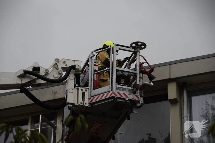 Forse brand in woning