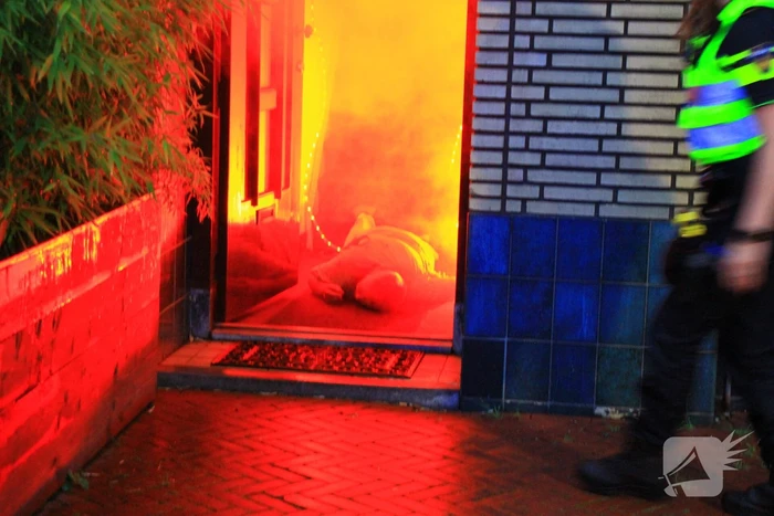 Grote brandoefening op kermis