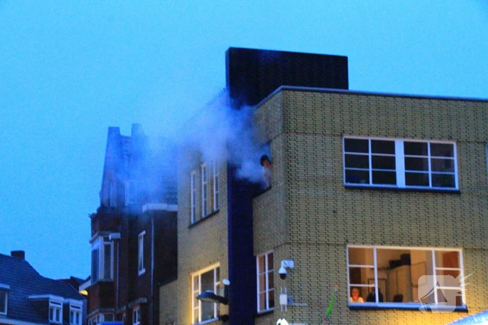 Grote brandoefening op kermis