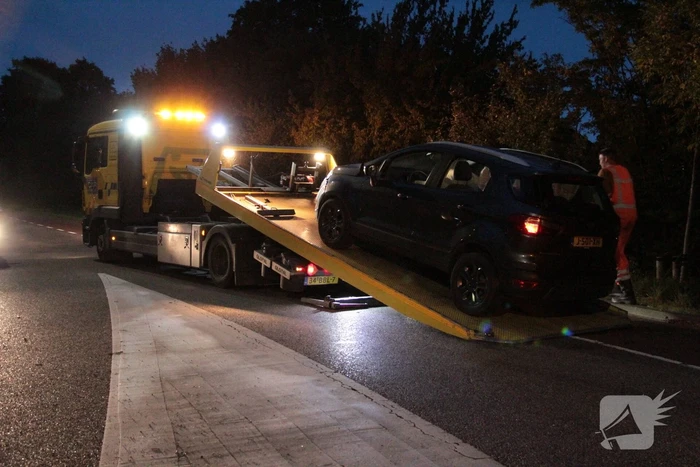 Vier gewonden bij botsing tussen auto en fietser