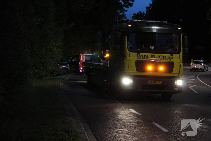 Vier gewonden bij botsing tussen auto en fietser