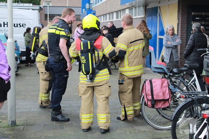 Rookontwikkeling in flat na brand