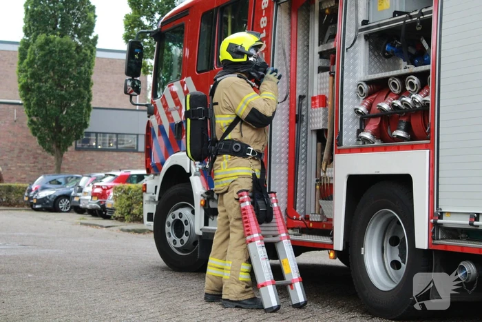 Rookontwikkeling in flat na brand