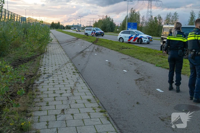 Bestuurder crasht met dure Porsche