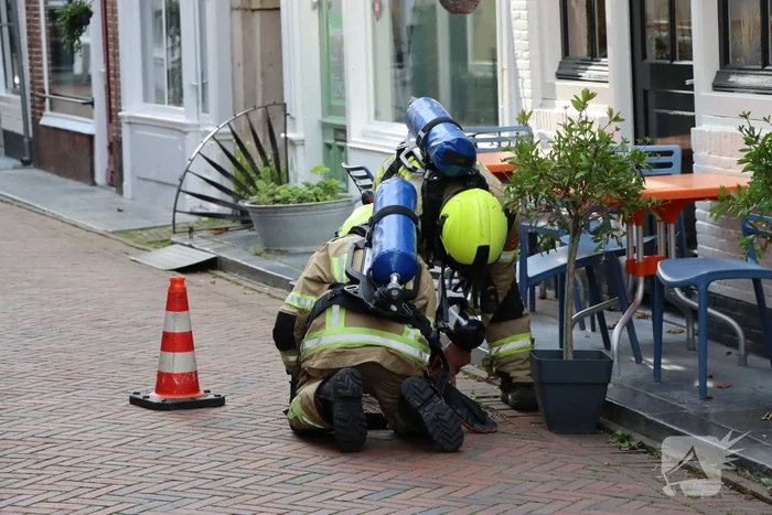 Brandweer ingezet voor rookontwikkeling in riool