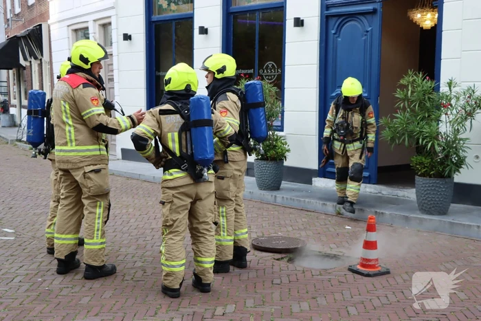 Brandweer ingezet voor rookontwikkeling in riool