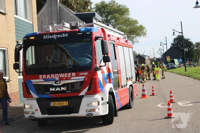 Gasleiding geraakt bij aanleg van glasvezel