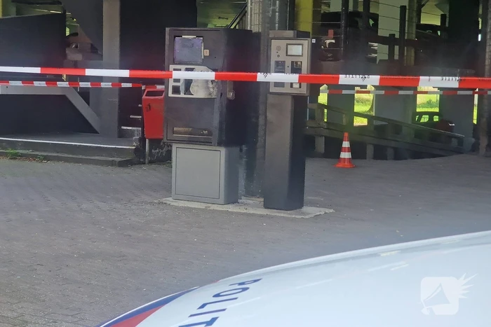 Plofkraak op betaalauto van parkeergarage