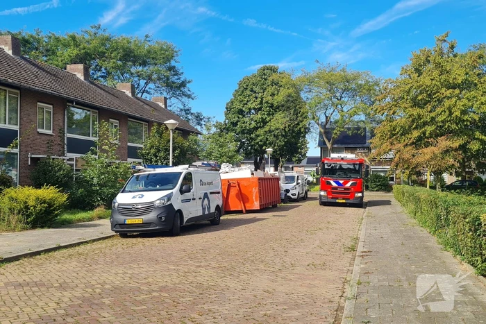 Gaslekkage door verbouwing in woning