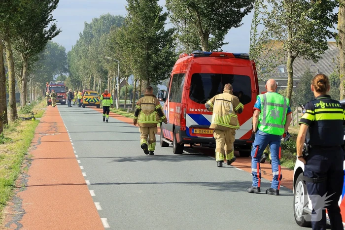Grote brand in koeienstal
