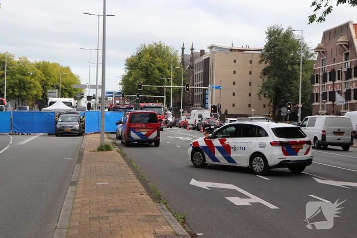Fietser overleden bij aanrijding met bus