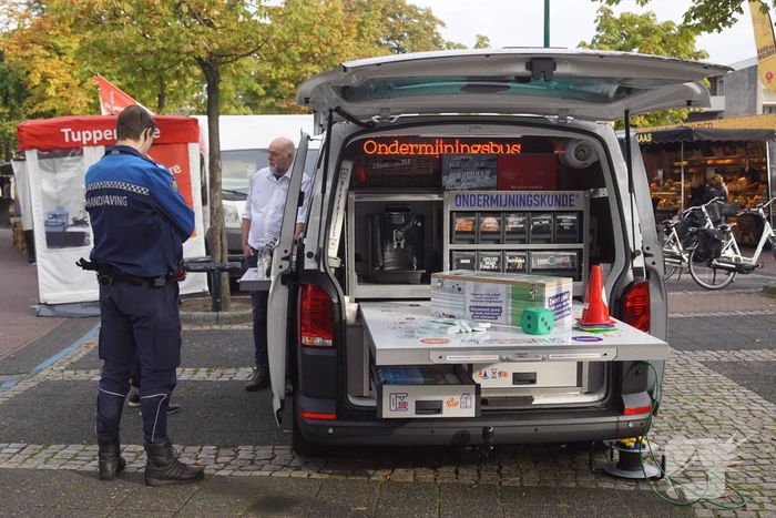 Geur van een xtc-laboratorium te ruiken op de markt