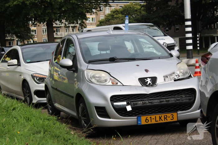 Vijf personenauto's betrokken bij aanrijding