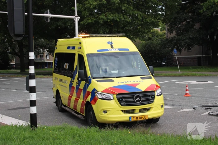Vijf personenauto's betrokken bij aanrijding