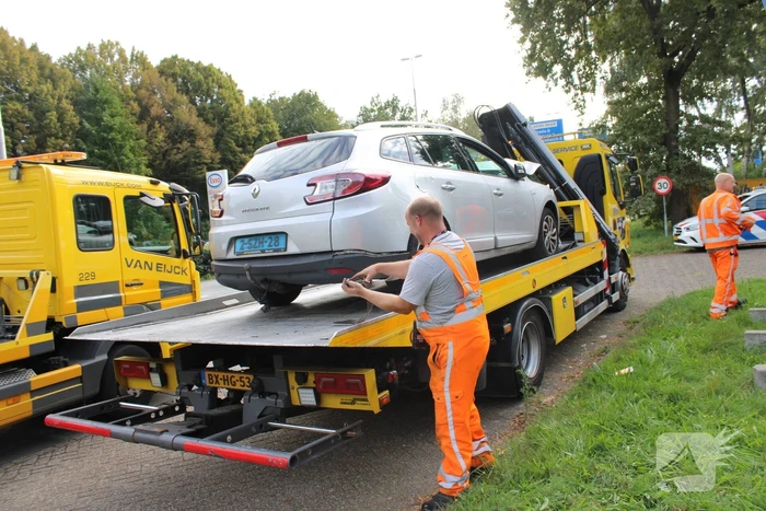 Vijf personenauto's betrokken bij aanrijding
