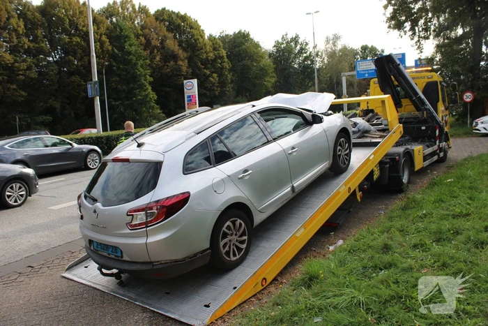Vijf personenauto's betrokken bij aanrijding